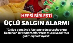 H3N2, RSV VE COVID-19 BİRLEŞTİ:
