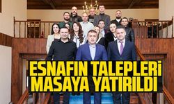 ESNAFIN TALEPLERİ GÖRÜŞÜLDÜ