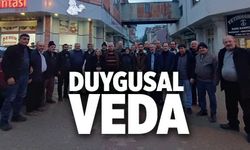 PAZARYERİ İLÇE ÖZEL İDARE MÜDÜRÜ AYHAN ÖZTÜRK'E DUYGUSAL VEDA