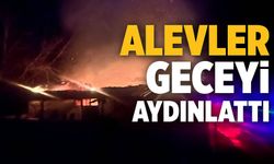 BİLECİK'TE KORKUTAN YANGIN