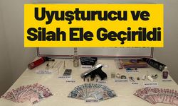 UYUŞTURUCU VE SİLAH ELE GEÇİRİLDİ