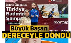 BİLECİKLİ SPORCU İŞİTME ENGELLİLER ŞAMPİYONASINDAN DERECEYLE DÖNDÜ