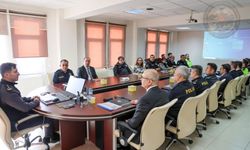 EMNİYET’TE HAFTALIK GENEL DEĞERLENDİRME TOPLANTISI