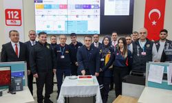 VALİ SÖZER 112 ACİL ÇAĞRI MERKEZİ'NDE İNCELEMELERDE BULUNDU