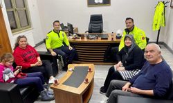 KAZADA MAĞDUR AİLEYE POLİS SAHİP ÇIKTI