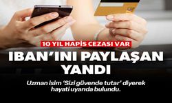 IBAN'INI PAYLAŞAN YANDI