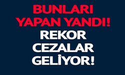 REKOR CEZALAR GELİYOR