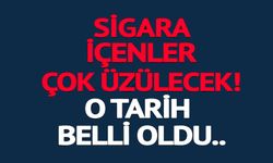 SİGARAYA BİR ZAM DAHA GELİYOR