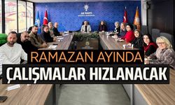 AK PARTİ BİLECİK'TE RAMAZAN ÇALIŞMALARI PLANLANDI