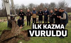 ALT YAPI ÇALIŞMALARINDA İLK KAZMA VURULDU