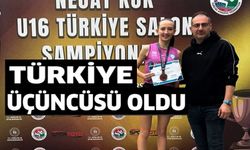 BİLECİKLİ ATLET TÜRKİYE ÜÇÜNCÜSÜ OLDU