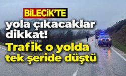ARIZALANAN TIR YOLU TEK ŞERİDE DÜŞÜRDÜ