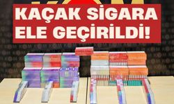 2 AYRI OPERASYONDA 550 PAKET KAÇAK SİGARA ELE GEÇİRİLDİ