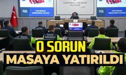 TRAFİK GÜVENLİĞİ MASAYA YATIRILDI