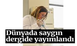 BŞEÜ'DEN DÜNYANIN EN SAYGIN DERGİLERİNDEN FOOD CHEMISTRY'DE BİR YAYIN DAHA