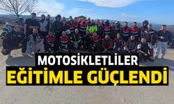 MOTOSİKLET SÜRÜCÜLERİ BİLGİLENDİRİLDİ