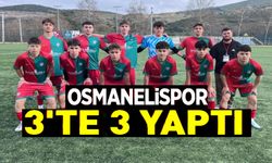 U18 GENÇLER LİG'İNDE OSMANELİSPOR LİDERLİĞİ SÜRDÜRDÜ