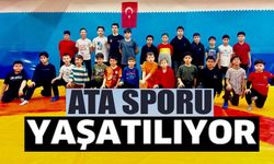 SPORCULAR, ATA SPORU GÜREŞTE TER DÖKÜYOR