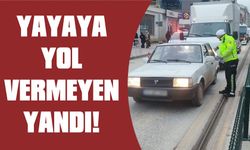 BOZÜYÜK'TE YAYA GEÇİDİ UYGULAMASI