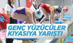 KÜÇÜK YÜZÜCÜLERDEN MADALYA MÜCADELESİ