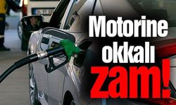 MOTORİNE ZAM GELDİ: