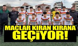 U15 GENÇLER LİGİ KIRAN KIRANA GEÇİYOR