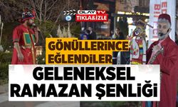 ÇOCUKLAR GELENEKSEL 'RAMAZAN ŞENLİKLERİ'NDE GÖNÜLLERİNCE EĞLENDİ