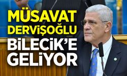 MÜSAVAT DERVİŞOĞLU BİLECİK’E GELİYOR