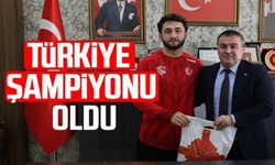 BİLECİKLİ SALİH YUSUF YAZICI U20 TÜRKİYE GÜREŞ ŞAMPİYONU OLDU