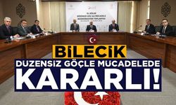 BİLECİK VALİSİ SÖZER, DÜZENSİZ GÖÇLE MÜCADELE TOPLANTISINA KATILDI