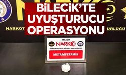 BİLECİK'TE NARKOTİK OPERASYONUNDA METAMFETAMİN ELE GEÇİRİLDİ