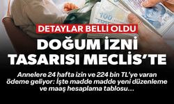 DOĞUM İZNİ TASARISI MECLİS'TE