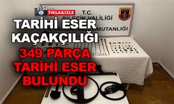 TARİHİ ESER KAÇAKÇILIĞI OPERASYONU: 349 PARÇA TARİHİ ESER BULUNDU