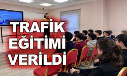 ÖĞRENCİLERE TRAFİK BİLİNCİ EĞİTİMİ