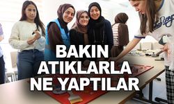 SIFIR ATIK ETKİNLİĞİNDE ATIKLARLA TÜRK BAYRAĞI OLUŞTURULDU