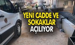 CADDE VE SOKAKLAR ULAŞIMA AÇILIYOR