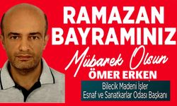 ÖMER ERKEN RAMAZAN BAYRAMI MESAJI