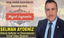 SELMAN AYDENİZ RAMAZAN BAYRAMI MESAJI