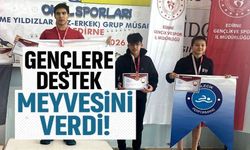 BİLECİKLİ YÜZÜCÜDEN EDİRNE'DE BRONZ MADALYA