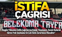 BELEKOMA TAYFA TARAFTAR GRUBUNDAN İSTİFA ÇAĞRISI