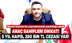 APP PLAKA KULLANANLARA 280 BİN LİRAYA KADAR CEZA KESİLECEK