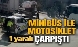 TRAFİK KAZASI; 1 YARALI