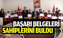 ‘FLOOR CURLİNG' BAŞARI BELGELERİ SAHİPLERİNİ BULDU