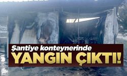 ELEKTRİKLİ ISITICISI KONTEYNERİ KÜL ETTİ