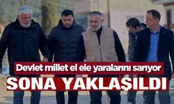 YANGININ ARDINDAN BAŞLATILAN TOKİ KONUTLARI TAMAMLANMA AŞAMASINA GELDİ