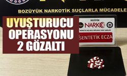 UYUŞTURUCU OPERASYONU: 2 GÖZALTI
