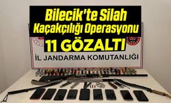 SİLAH KAÇAKÇILIĞI OPERASYONU: 11 KİŞİ GÖZALTINA ALINDI