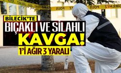 BİLECİK'TE YAŞANAN TARTIŞMA KANLI BİTTİ, 3 YARALI