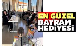 ORTAOKUL ÖĞRENCİLERİNE BAYRAM HEDİYESİ