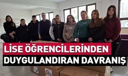 NİLÜFER HATUN MTAL ÖĞRENCİLERİ HARÇLIKLARINI İYİLİĞE DÖNÜŞTÜRDÜ